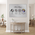 Our Love Story on Tin